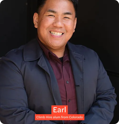 Earl - Climb Hire alum from Colorado