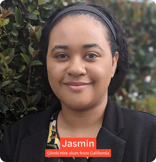 Jasmin - Climb Hire Alum from California