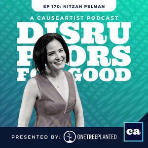 Disruptors for good podcast cover episode 170: Nitzan Pelman.