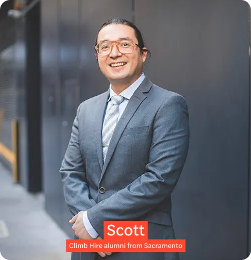 Scott - Climb Hire alumni from Sacramento